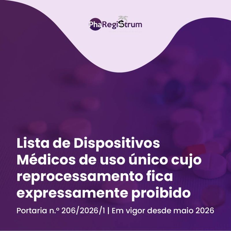 ¿Sabía que reutilizar ciertos productos sanitarios de un solo uso está ahora prohibido en Portugal?